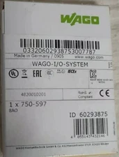 New In Box WAGO 750-597 PLC Module 750-597 750-597