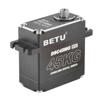BETU 45Kg Coreless Servo Motor HV 8.4V, High Torque RC Digital Servo,Full Waterp