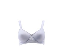 Breezies Floral Stripe Seamless Underwire T-Shirt Bra-Wisteria-44C A478501 NEW