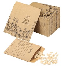 150Pieces Self Seal Seed Envelopes Reusable Seed Packets Empty Storage Organizer