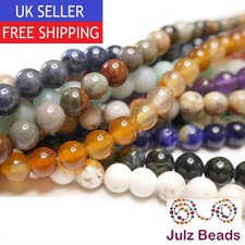 Natural 6mm Gemstone Round Beads - Healing Crystals - Premium Quality & Value