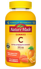 Nature Made Extra Strength Vitamin C 500 mg, 180 Gummies