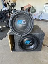Audio to Go 4 Ohm 5000watt 12 Subwoofer High Performance Power