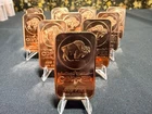 Set of (10) .999 Fine Buffalo Copper Bullion Bars 10oz