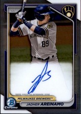 2024 Bowman #CPA-JA Jadher Areinamo Chrome Prospect Autographs
