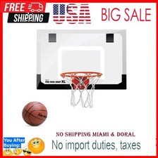 SKLZ Pro Mini Indoor Basketball Hoop - Over The Door – Portable