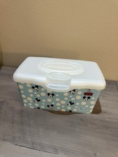 Huggies Reusable Baby Wipe Container Mickey Mouse Storage