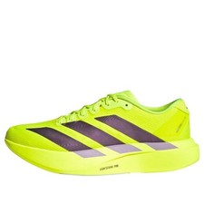 Adidas ADIZERO EVO SL Solar Yellow Aurora Plum JR2024 Men  s Size 11
