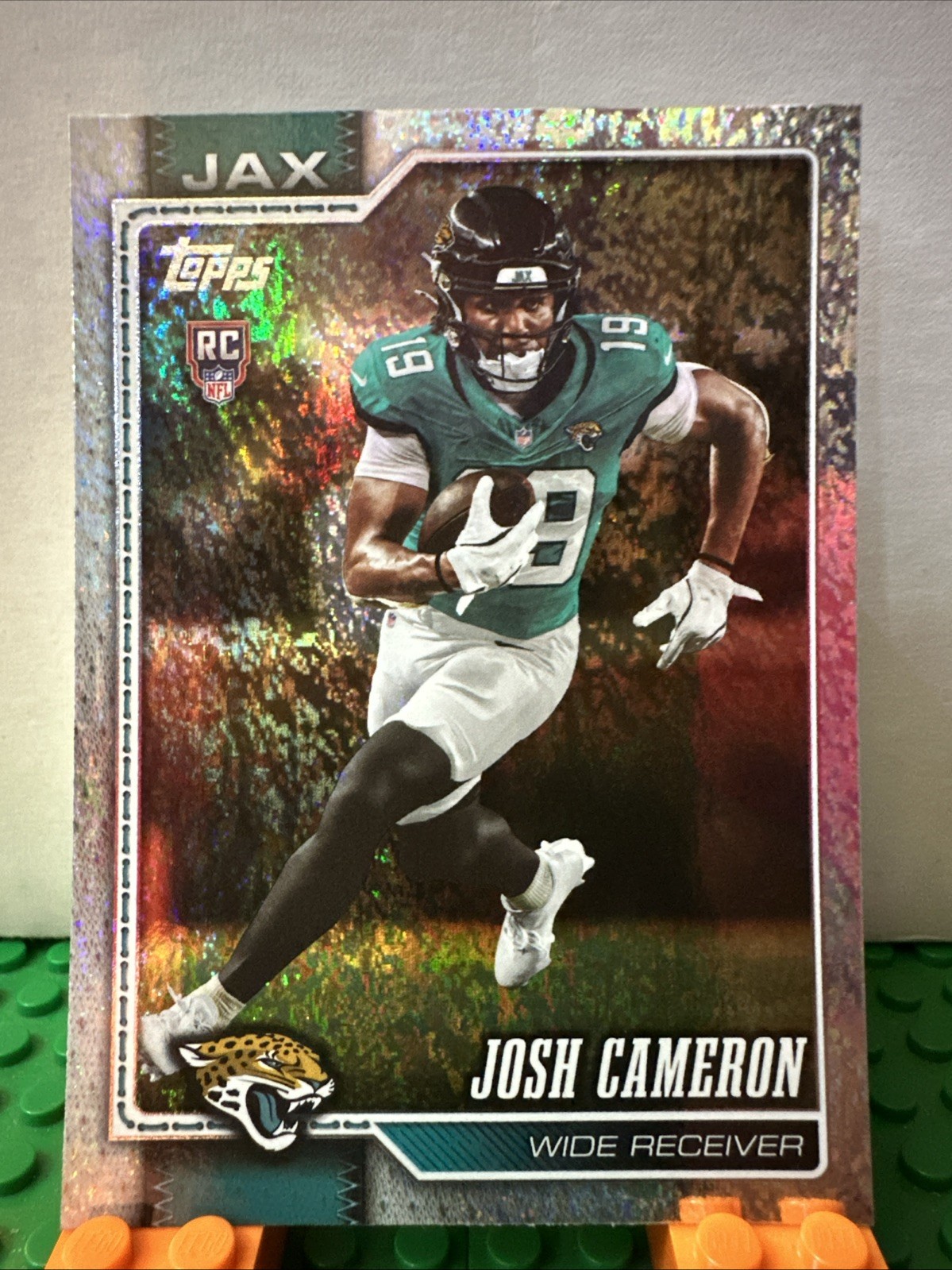 2026 Topps Flagship Football Josh Cameron Sand Glitter RC Jaguars