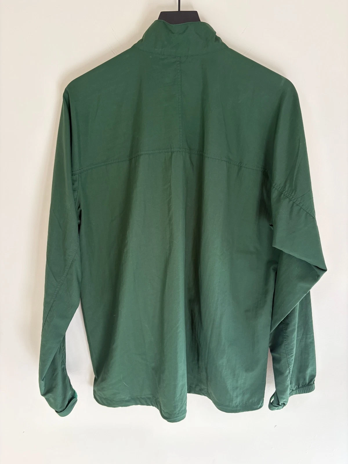 Montbell Japan O.D. Lightweight Windbreaker Jacket Dark Forest Green | Large - product detail image 2