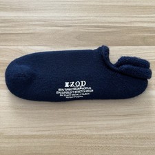 VTG Izod Ladies Orlon Blend Golf Ped Low Cut Socks 8-11 Navy Blue NEW Rare Color