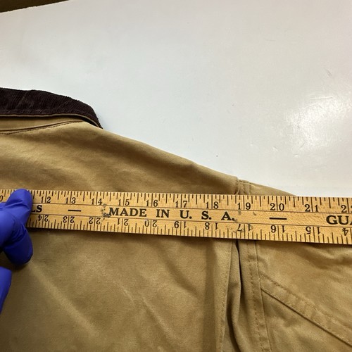 Vtg 60s Sears Roebuck Sportswear USA Hunting Field Jacket Canvas Brown XL #430 - Picture 17 of 24