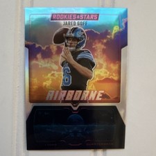 Panini 2025 Rookies & Stars Airborne Prizm Jared Goff #14 Detroit Lions NFL