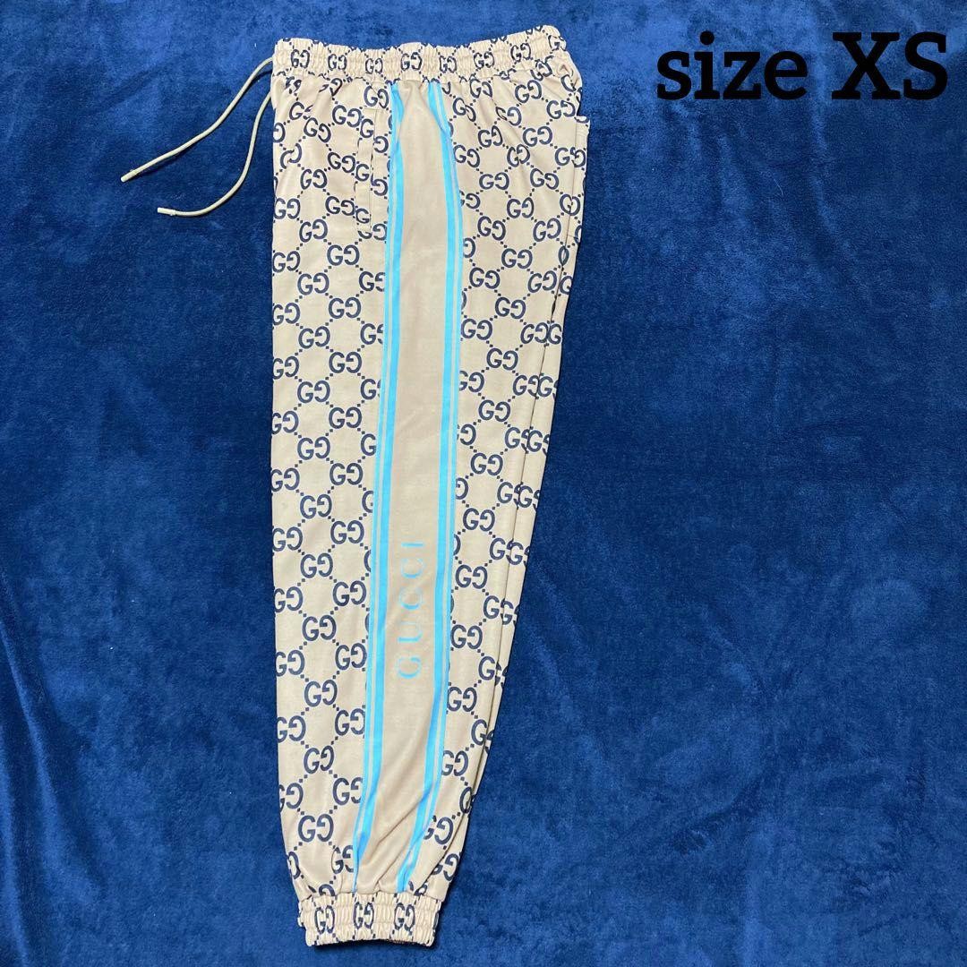USED GUCCI JUMBO GG OVERSIZED TRACK PANTS JERSEY HOODIE ACCEPTABLE