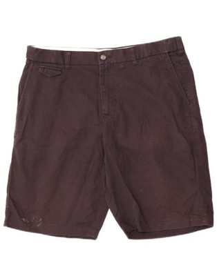 Marks & Spencer Herren Blue Harbour Chino Shorts W36 Large Marineblau Baumwolle BK02