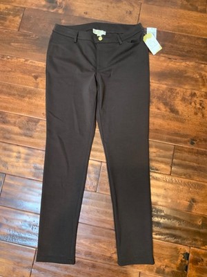Michael Kors Brown Straight Skinny Stretch Jeans, Size 8, NWT!
