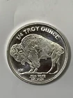 1/4 Ounce .999 Silver Buffalo Indian Head Round Golden State Mint