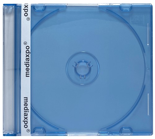 SLIM BLUE Color CD Jewel Cases Lot - Bild 2 von 3