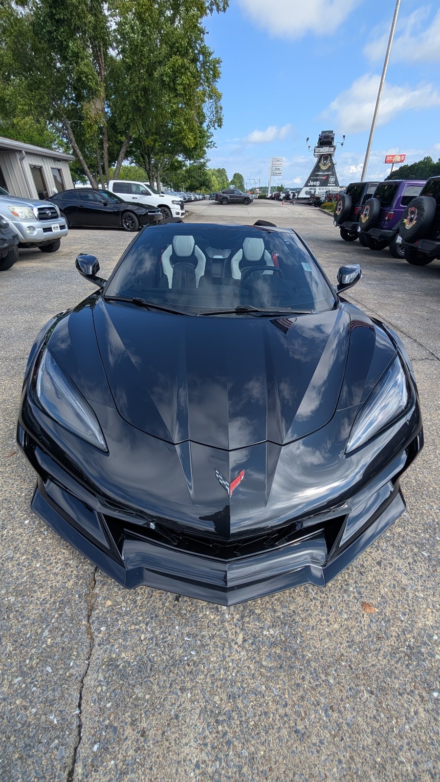 2023 Black Chevrolet Corvette   | C8 Corvette Photo 3