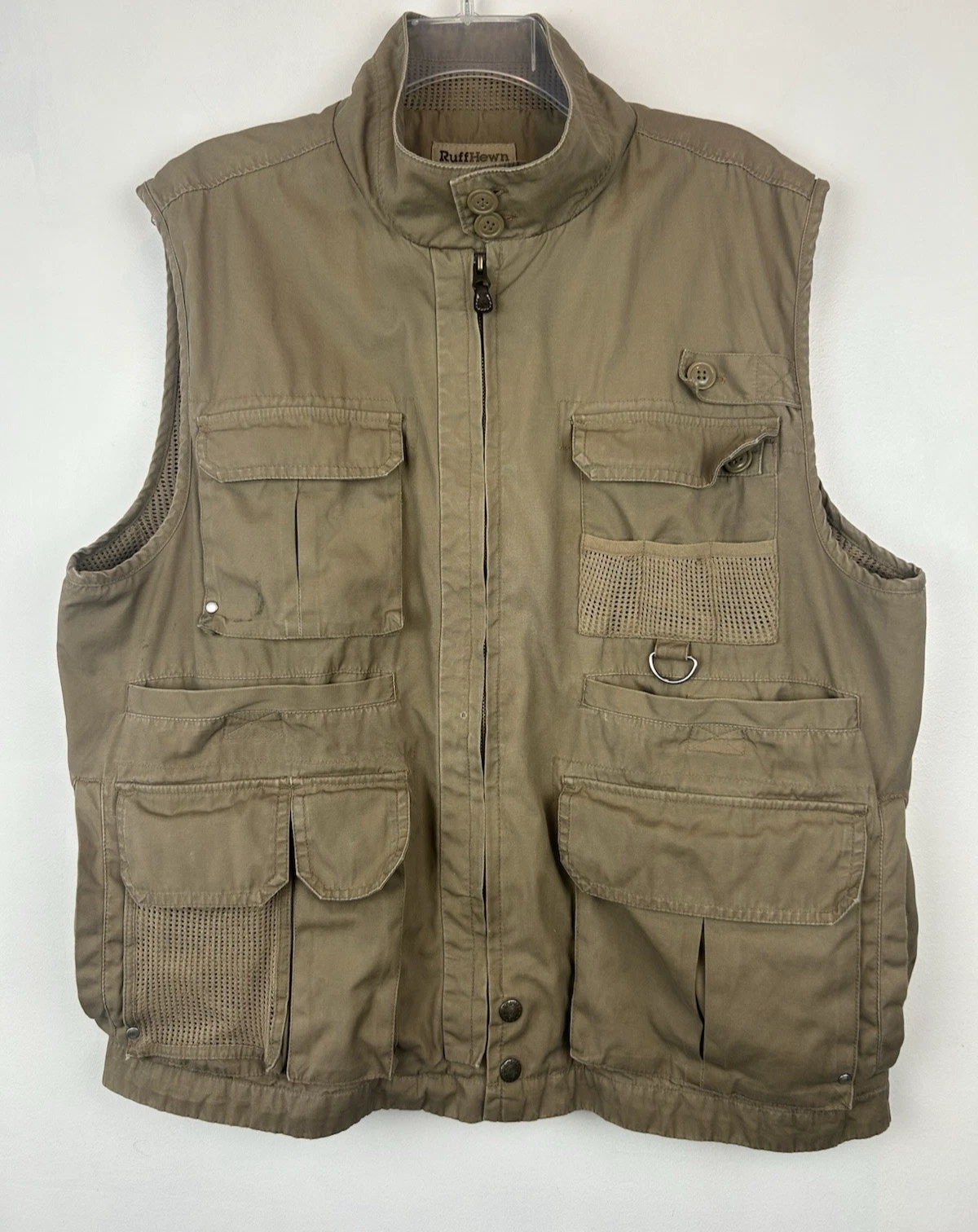Canvas Utility Vest Mens L Beige Travel Fishing Hunting Camping Photography Read
Opens in a new wind
