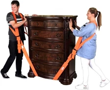 Shoulder Harness Model, Heavy Duty Furniture Lifting Tool Set with Extended L...