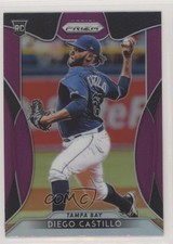 2019 Panini Prizm Tier III Purple Prizm Diego Castillo #240 06m7