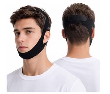 Anti Snoring Chin Strap for Sleeping - Adjustable Breathable Snore Solution 47