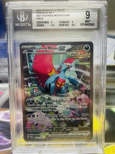 Roaring Moon ex graded BGS 9 for sale on eBay