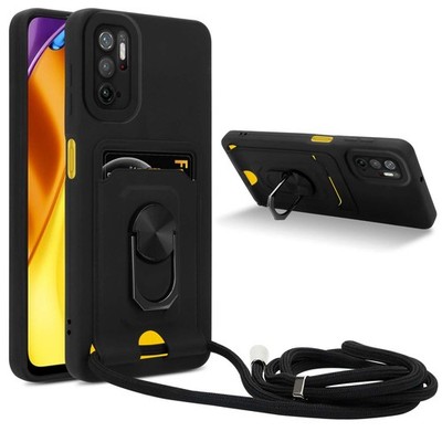 Handy Kette für Xiaomi RedMi NOTE 10 5G / POCO M3 PRO 5G Standfunktion TPU