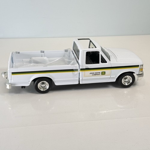 ERTL 1/16 John Deere Implement Pickup Truck Ford F-150 In Box White Die-cast - Picture 7 of 24