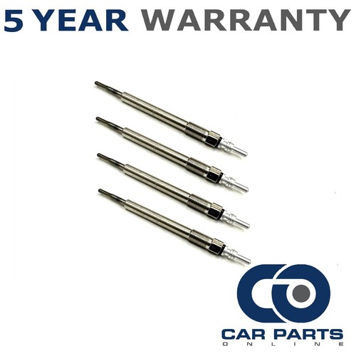 4x Glow Plugs CPO Fits Range Rover Evoque Discovery Sport XE XF F-Pace - Picture 2 of 8