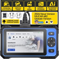 Mucar 682 New Car Diagnostic Obd2 Scanner Full System 20 Services Bidirectional Mucar 682 New Car Diagnostic Obd2 Scanner Full System 20 Services Bidirectional
