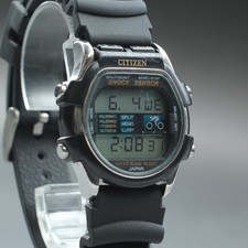 CITIZEN Pulse Sensor D110-312511 Digital Quartz Men's Watch