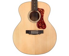 Guild F-2512E Maple Jumbo 12-String Acoustic/Electric Guitar - Blonde - Used
