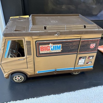 Big Jim - Camper / Wohnmobil + Boot + Camping Zubehör ! Caravan