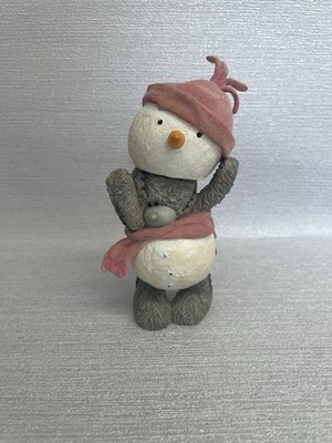 Me to You Tatty Teddybär Schneemann   Überraschung Figur rosa 2008