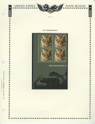 US 2011 Complete COMMEMORATIVE YEAR SET in PLATE BLOCKS MNH Genuine!!! - Picture 18 of 21