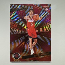 2024-25 Revolution Base Red Reed Sheppard RC Rookie Houston Rockets #145 🔥💎🏀