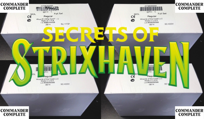 SECRETS OF STRIXHAVEN コレクターズエディション ④ 4x SECRETS OF STRIXHAVEN Complete Full Set Sealed MTG Magic SOS x