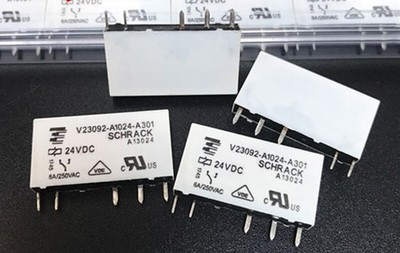   V23092-A1024-A301 24VDC 6A Power Relay 5 Pin USA ship #zc