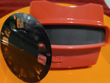 Vintage Classic Red View Master 3D Viewer Changing Views Carter Center Reel