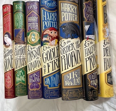 Nerdy Ink Harry Potter Dust Jackets