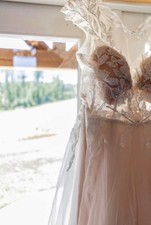 Davids Bridal Wedding Dress- Galina Signature, size 10