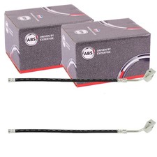 2X A.B.S. BREMSSCHLAUCH BREMSSCHLÄUCHE 360mm HINTEN passend für JEEP CHEROKEE