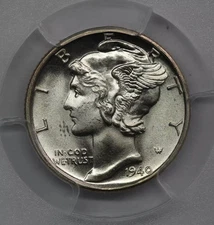 1940-D Mercury Dime PCGS MS66FB