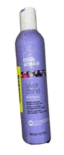 Milk Shake Silver Shine Shampoo Blond Grey Hair 10.1 oz Silver Color Milk Shake