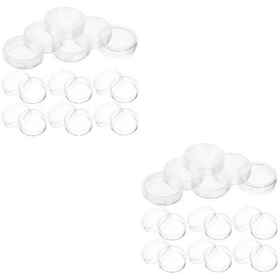 Set of 2 Autoclavable Petri Dish Sterile Plates Culture Laboratory