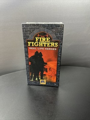 Vintage A&E Home Video VHS Fire Fighters Real Life Heroes 2 Tapes ...