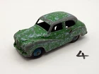 VINTAGE DINKY TOYS # 40J / 161 AUSTIN SOMERSET DIECAST CAR CREAM HUBS 1956 WORN