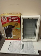 Idea Pet Products Ruff Weather 9.75 in. x 17 in. Door Install Pet Door Large